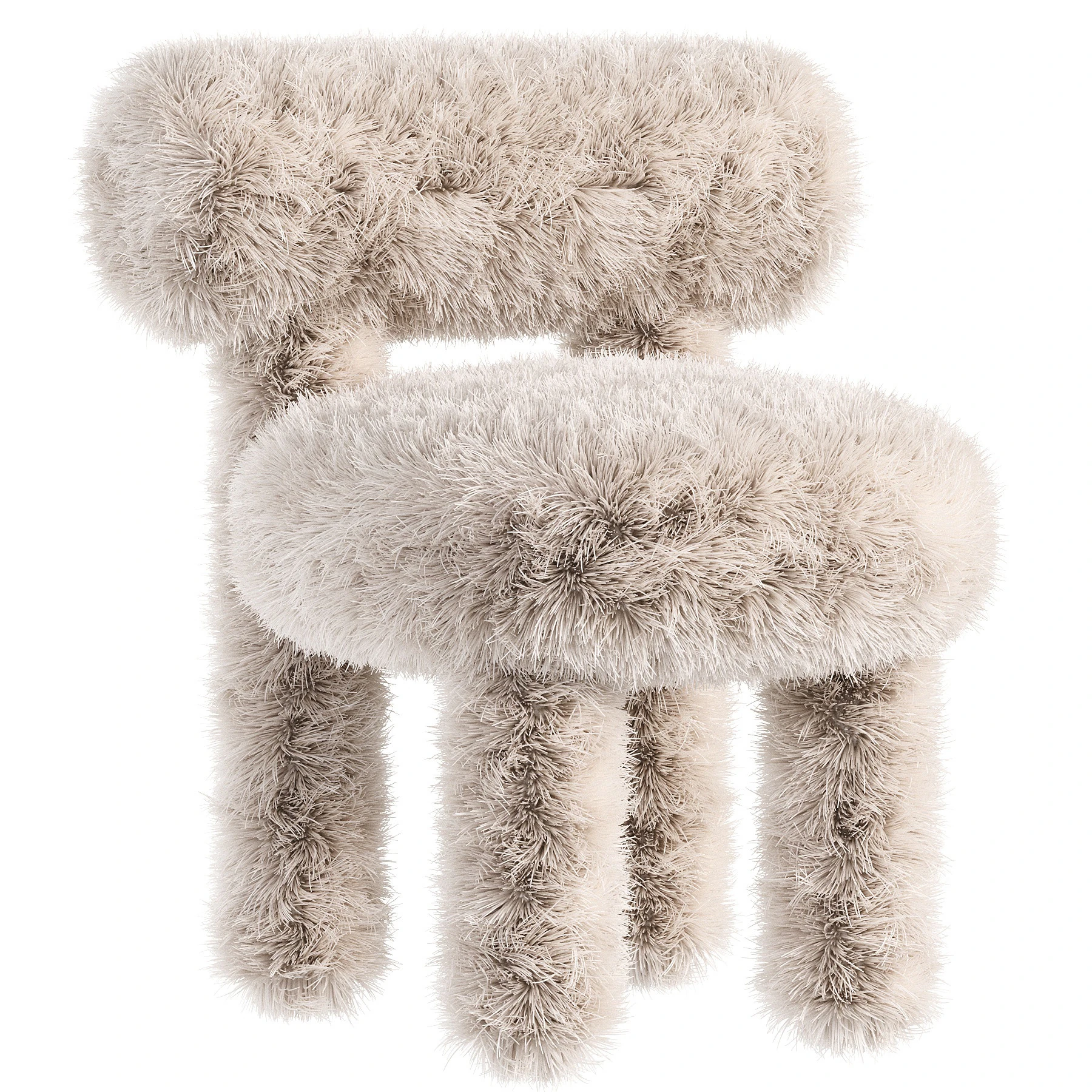 NOOM GROPIUS CS1 FLUFFY EDITION 3D Model .c4d .max .obj .3ds .fbx .stl .blend 