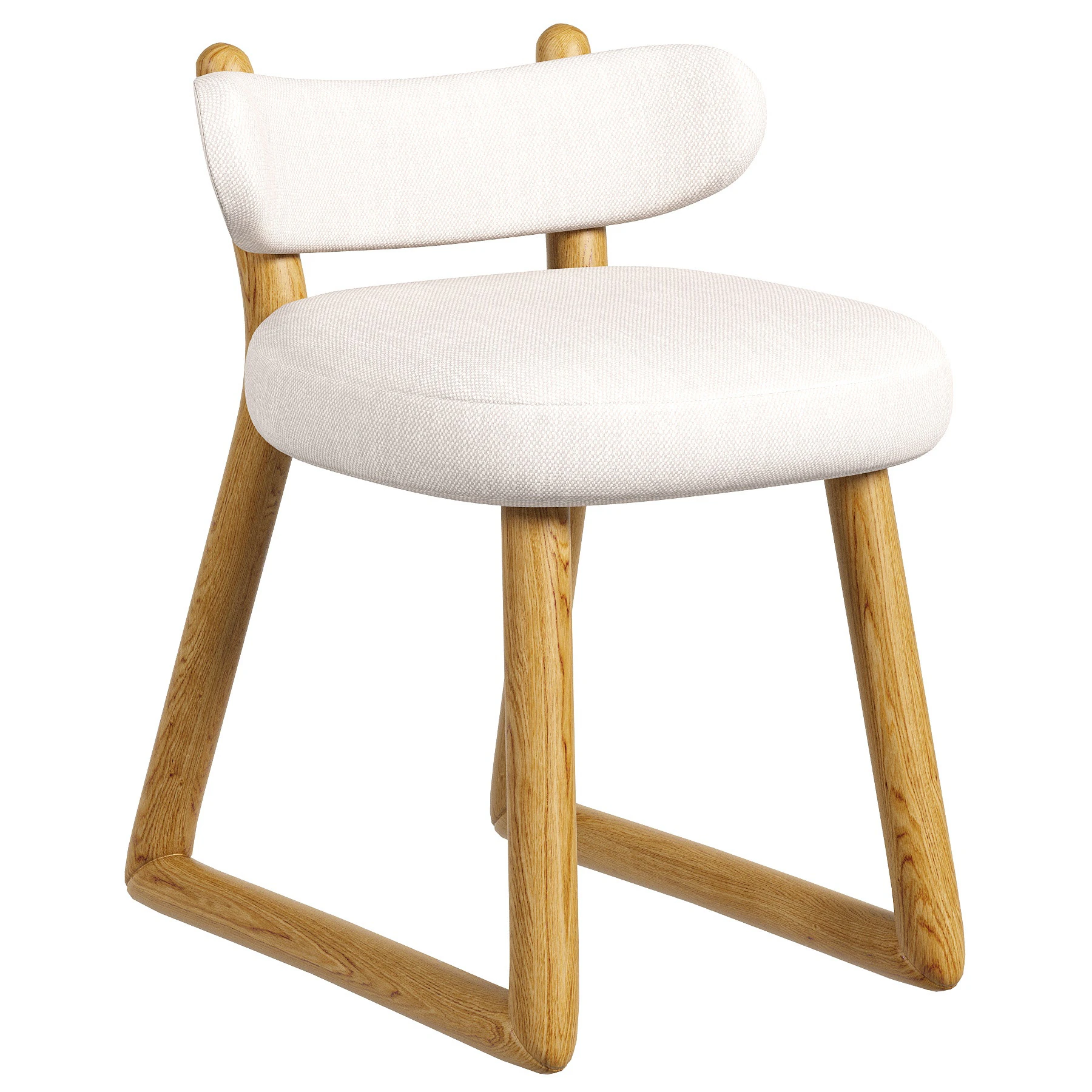 Polus 001 Chair 3D Model .c4d .max .obj .3ds .fbx .stl .blend