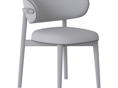 Oleandro Chair Wood by Calligaris Modèle 3D