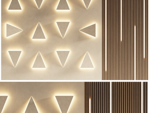 Wall 3D panel 11 3D Model