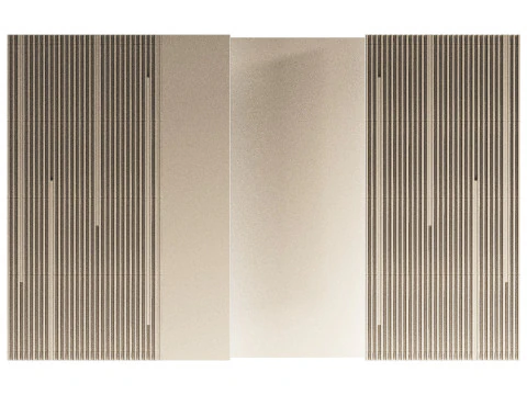Wall 3D panel 12 3D Model