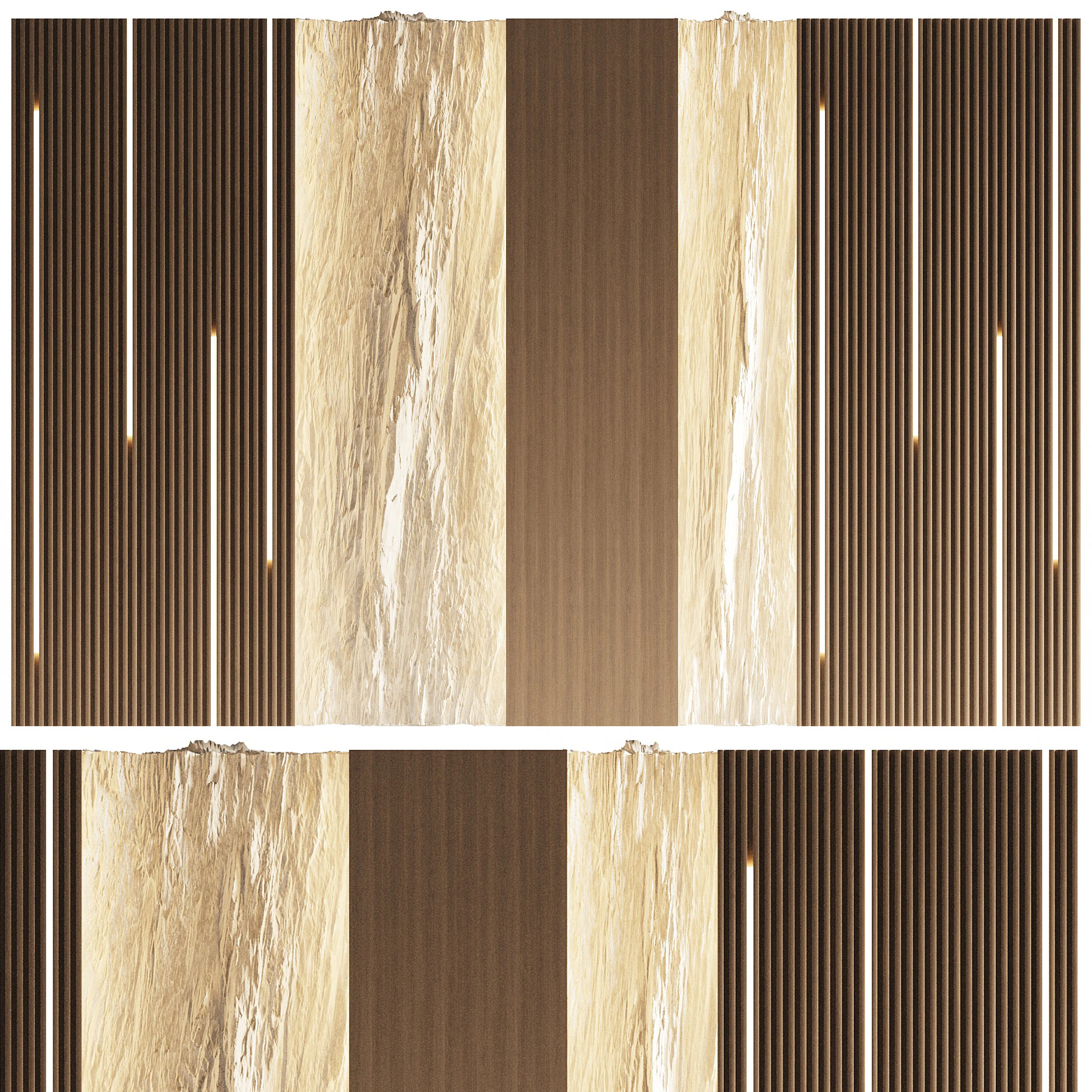 Wall 3D panel 13 3D Model .c4d .max .obj .3ds .fbx .stl .blend