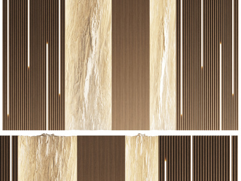 Wall 3D panel 13 3D Модель