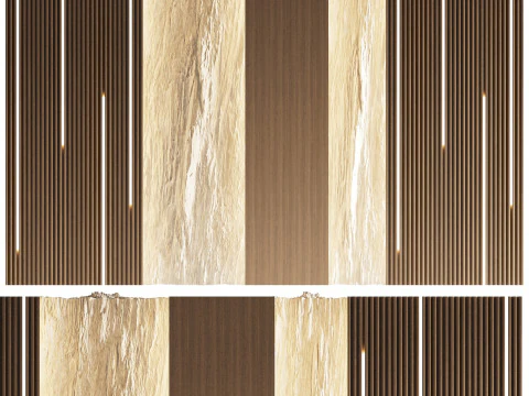 Wall 3D panel 13 3D Model