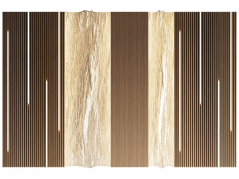 Wall 3D panel 13 3D Model
