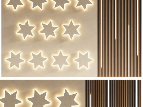 Wall 3D panel 14 3D Model