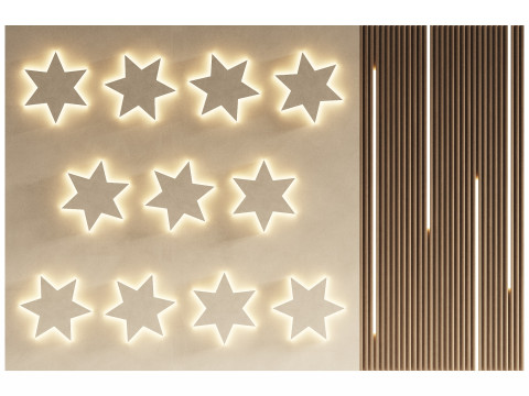 Wall 3D panel 14 3D Model