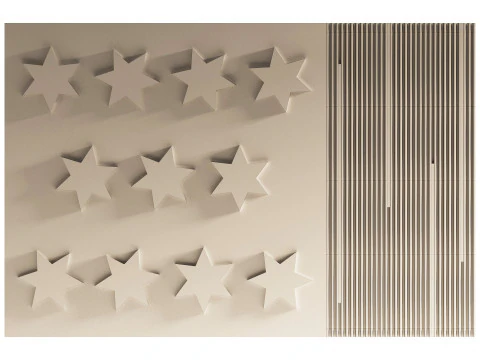 Wall 3D panel 14 3D Model