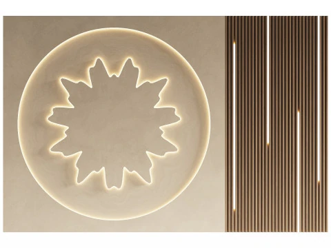 Wall 3D panel 15 3D Model
