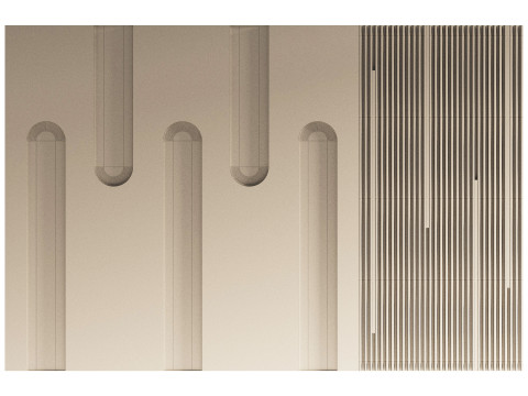 Wall 3D panel 16 3Dモデル