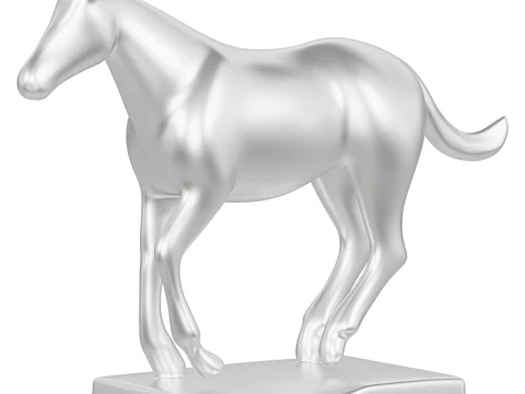 Scultura di cavallo Modello 3D