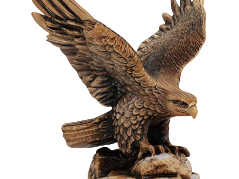 Eagle Sculpture 3Dモデル