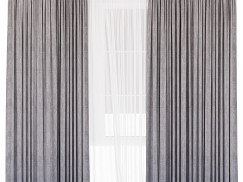 Curtain for interior 01 Modelo 3D