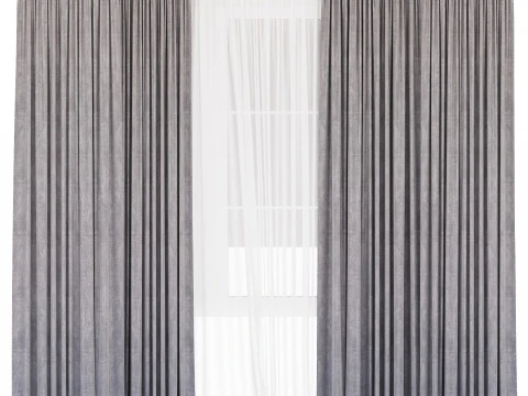 इंटीरियर के लिए परदा 01 3D मॉडल