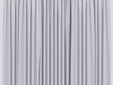 Curtain for interior 02 Modello 3D