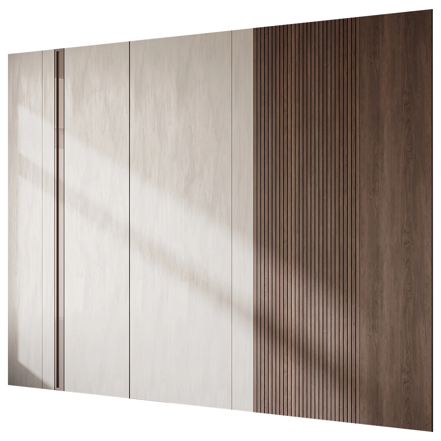 Wall 3D panel 22 3D Model .c4d .max .obj .3ds .fbx .stl .blend