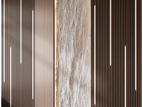 Wall 3D panel 12 Modelo 3D
