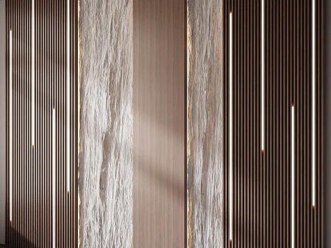Wall 3D panel 13 3D Model