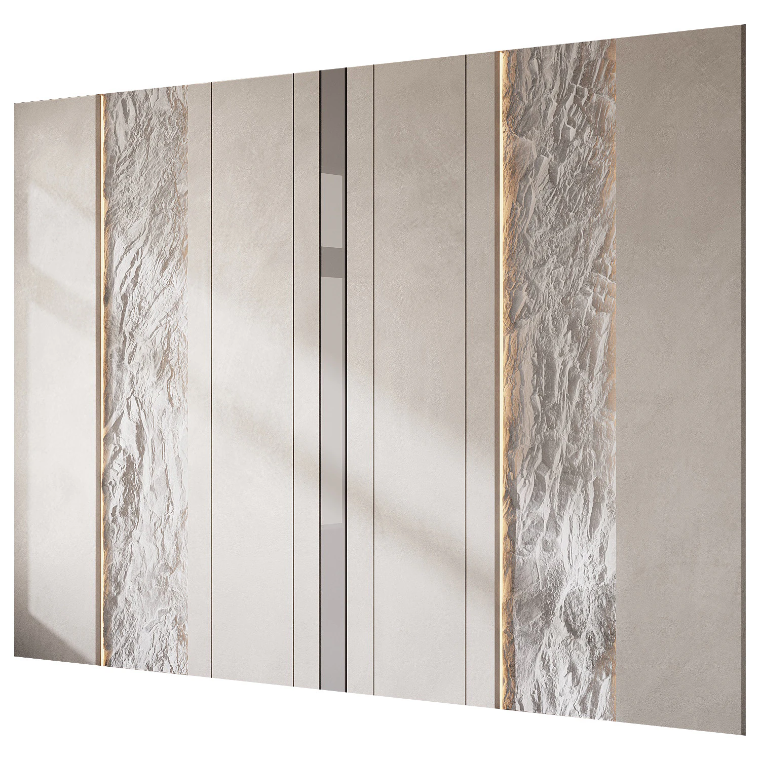 Wall 3D panel 29 3D Model .c4d .max .obj .3ds .fbx .stl .blend 