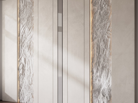 Wall 3D panel 29 Modello 3D