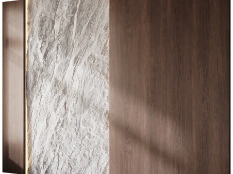 壁3Dパネル31 3Dモデル