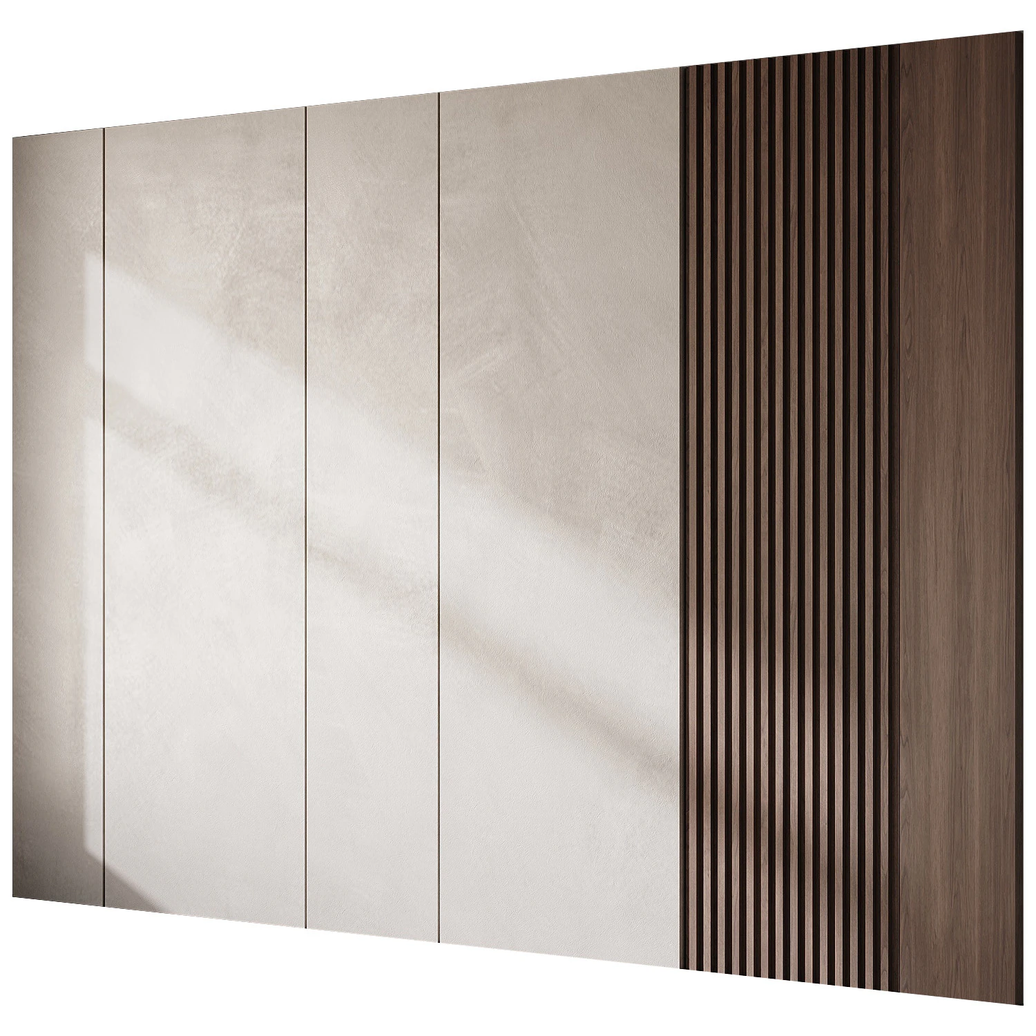 Wall 3D panel 32 3D Model .c4d .max .obj .3ds .fbx .stl .blend 