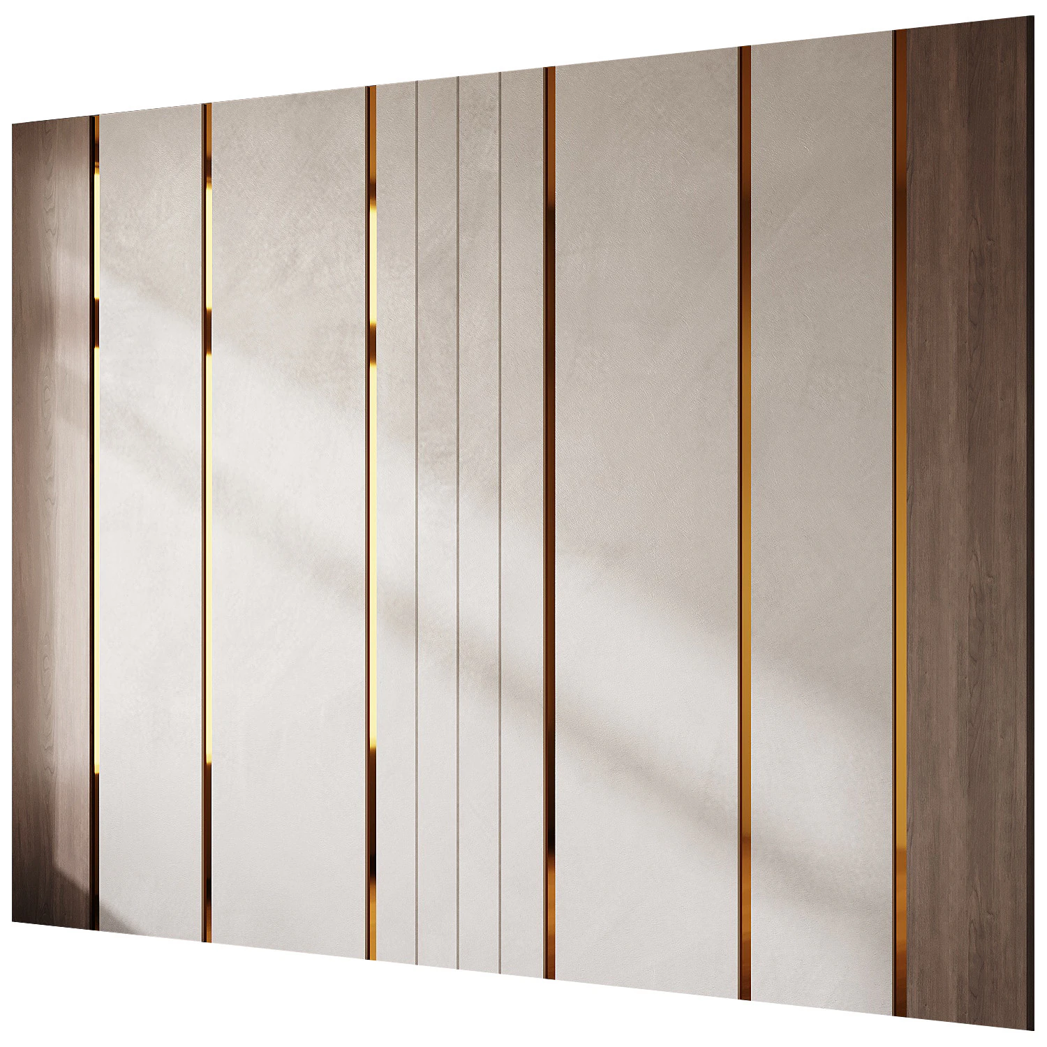 Wall 3D panel 34 3D Model .c4d .max .obj .3ds .fbx .stl .blend 