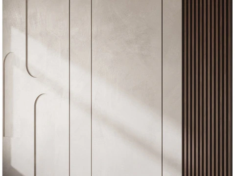 Wand-3D-Panel 36 3D Modell