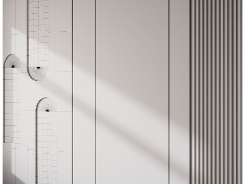 Wall 3D panel 36 3D-Modell
