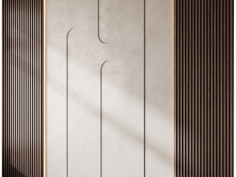 Wall 3D panel 37 Modelo 3D