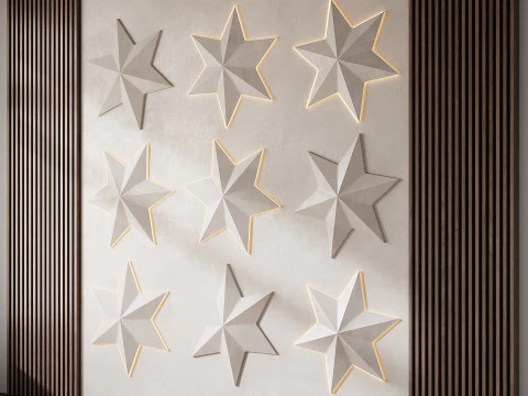 Wall 3D panel 41 3D Model
