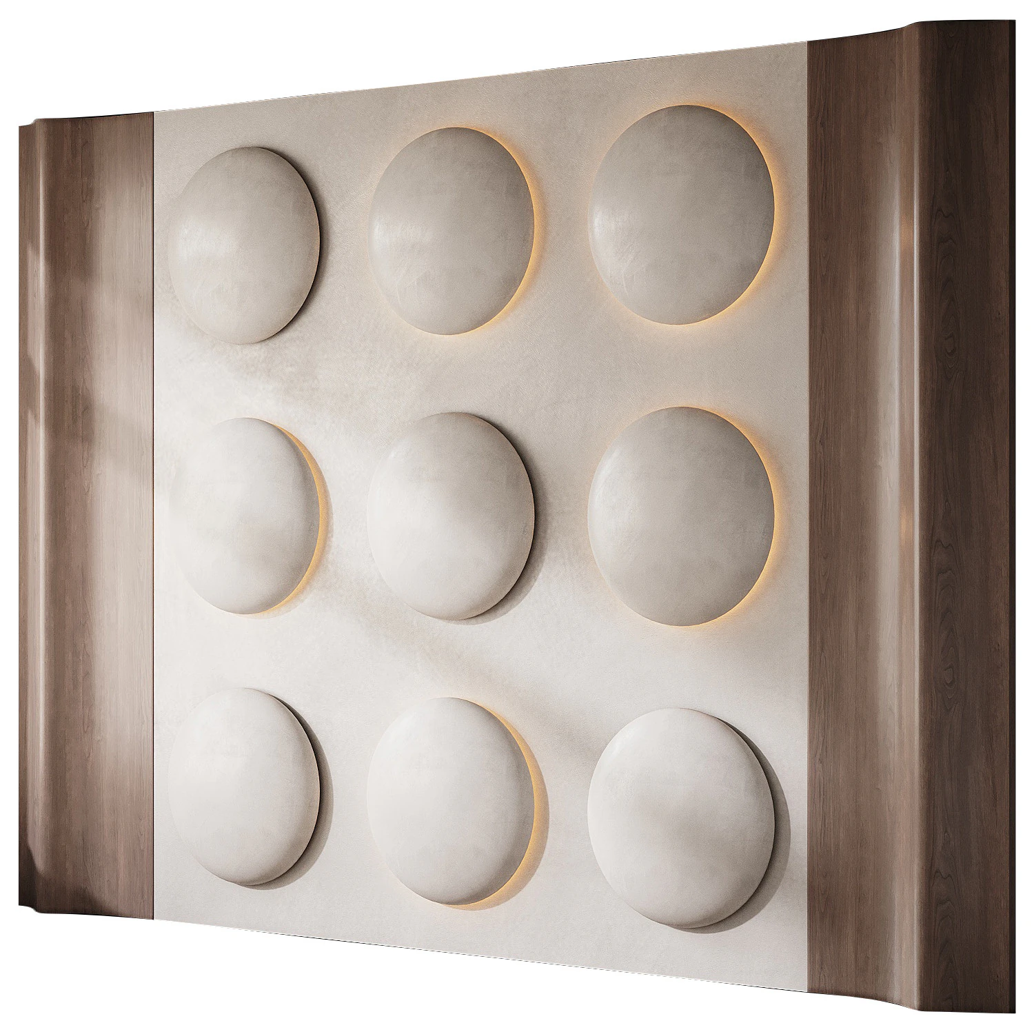 Wall 3D panel 42 3D Model .c4d .max .obj .3ds .fbx .stl .blend 