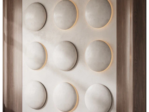 Panel ścienny 3D 42 Model 3D