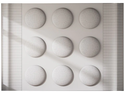 Wall 3D panel 42 3D Model