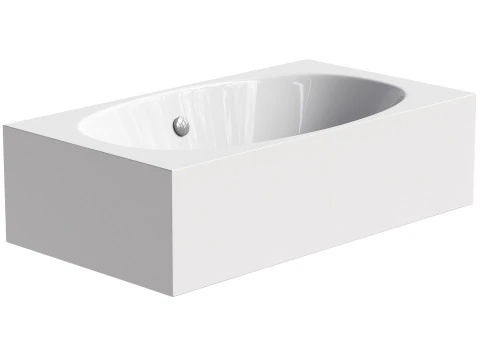 Steel bathtub Bette Eve 3D Model