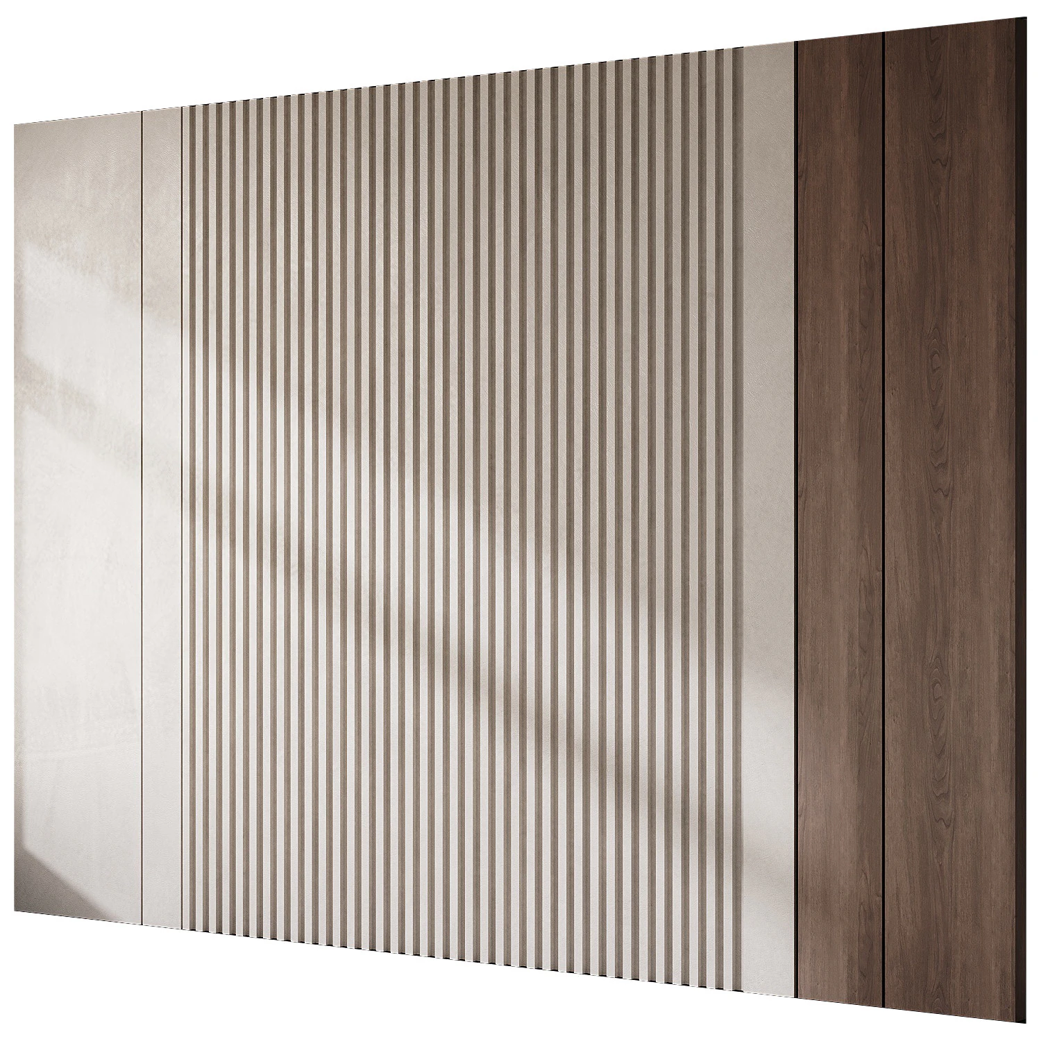 Wall 3D panel 43 3D Model .c4d .max .obj .3ds .fbx .stl .blend