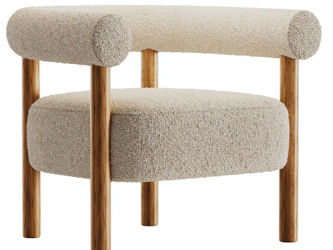 Armchair Lagos 3D Model