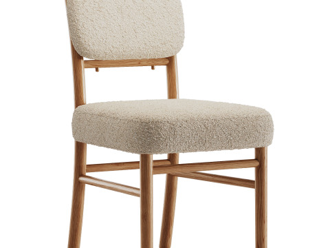 Pierre Light Brown Oak Wood 3D Модель