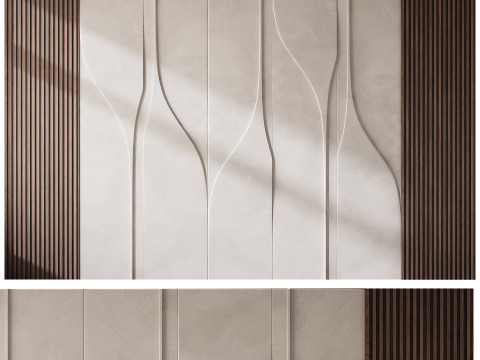 Wall 3D panel 45 3D 模型