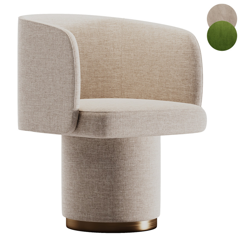 Dining Chair Marly Model 3D .c4d .max .obj .3ds .fbx .stl .blend