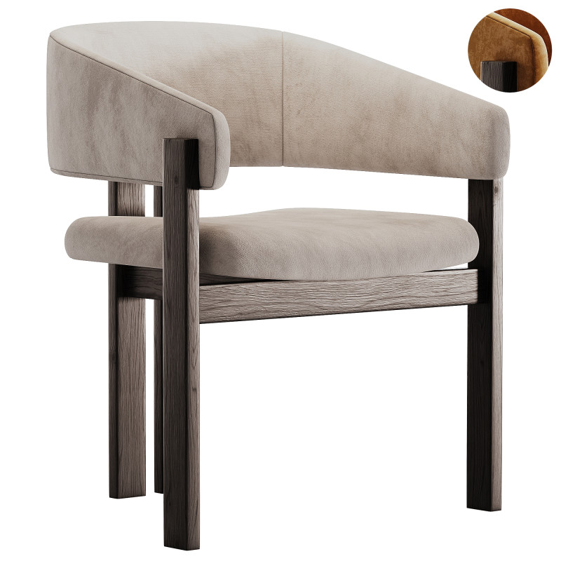 Biarritz Chair Ditre Italia 3D Модель .c4d .max .obj .3ds .fbx .stl .blend