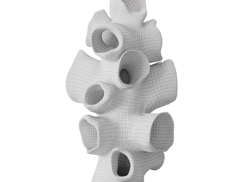 Abstract Sculpture 3D Model