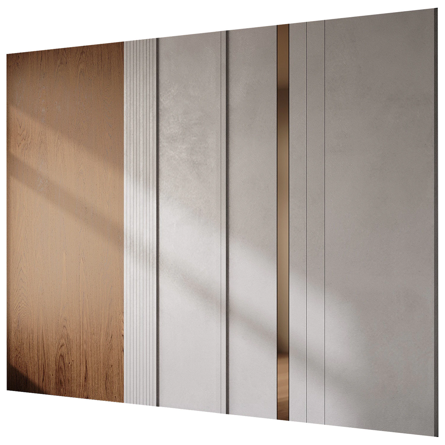 Wall 3D panel 47 3D Model .c4d .max .obj .3ds .fbx .stl .blend 