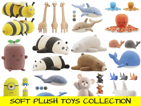 Toys Collection 3D 模型