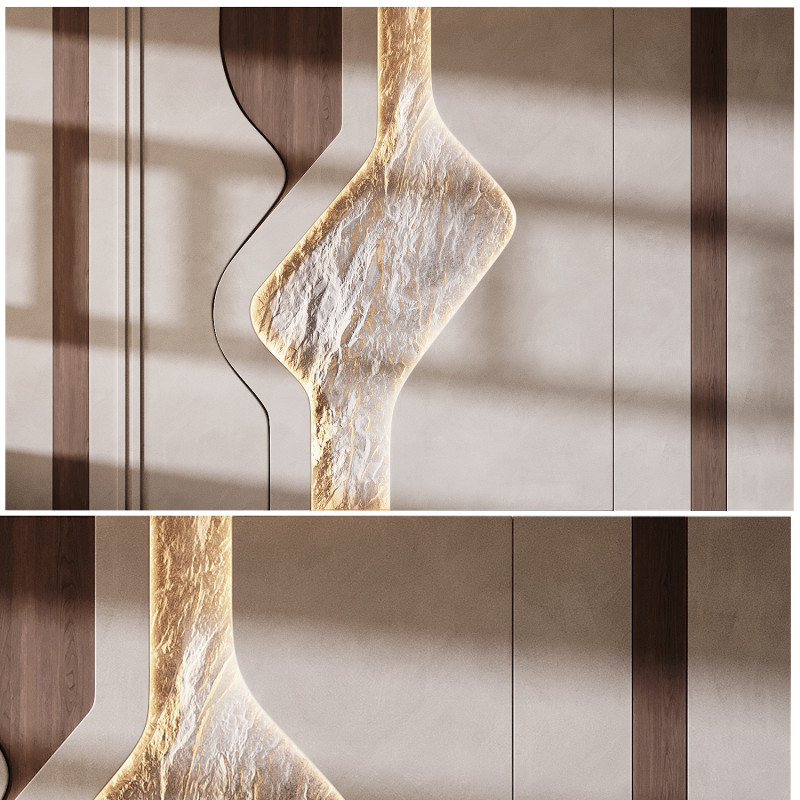 Headboard 01 3D Модель .c4d .max .obj .3ds .fbx .stl .blend