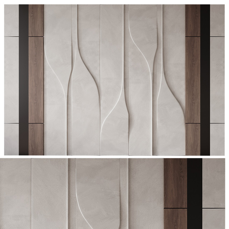 Headboard 06 Modelo 3D .c4d .max .obj .3ds .fbx .stl .blend 