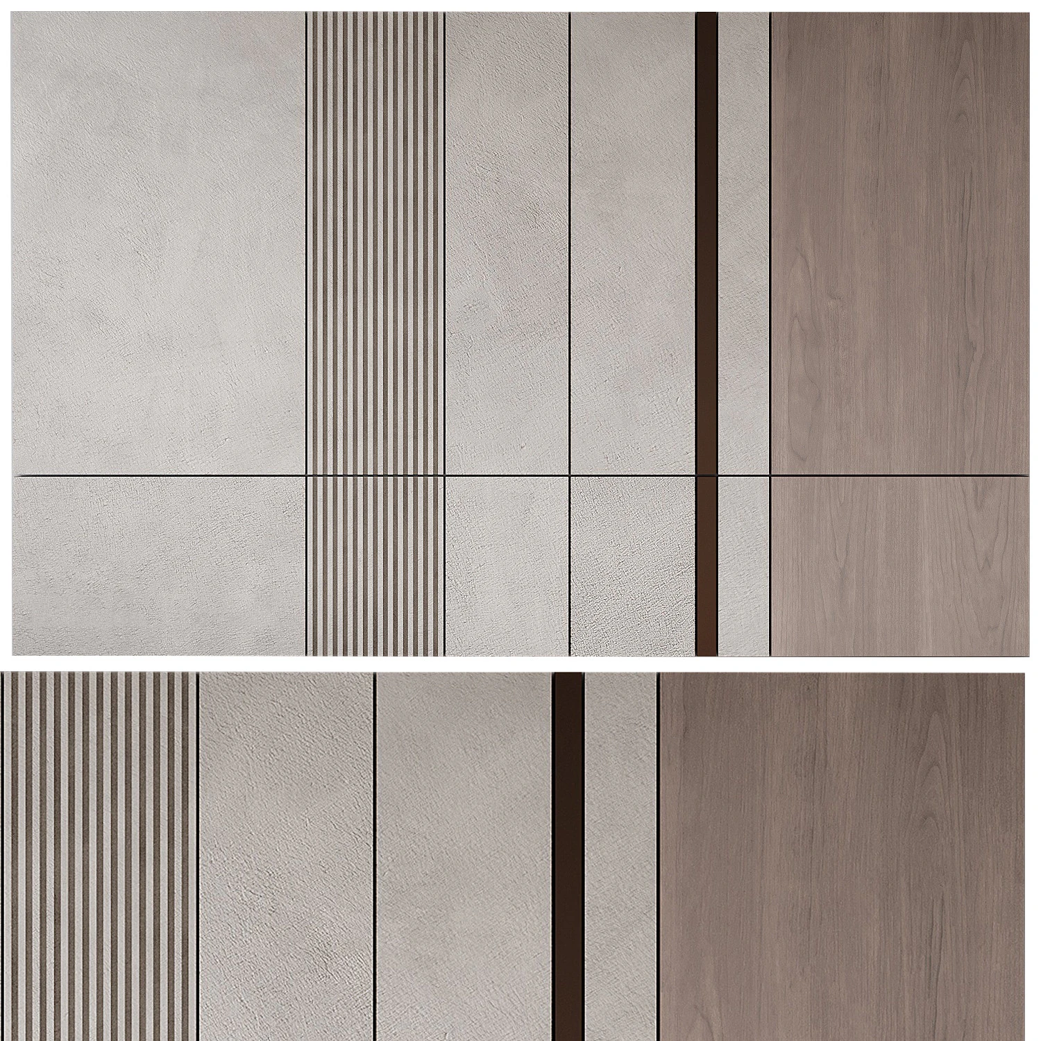 Headboard 09 3D Model .c4d .max .obj .3ds .fbx .stl .blend 