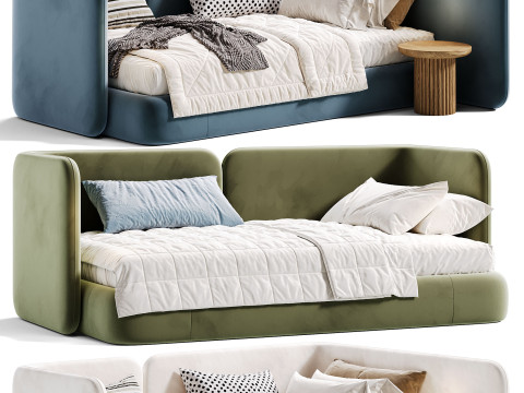 Amalia 90 kids bed by Divan 3D Model