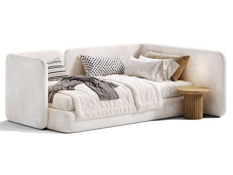 Amalia 90 kids bed by Divan 3D Model