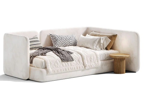 Amalia 90 kids bed by Divan 3D Model